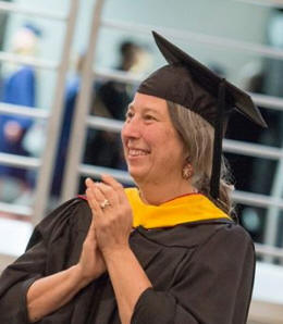 Professor Anna Cox graduation 2019