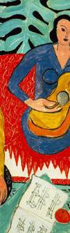 detail of Matisses' "La Musique"